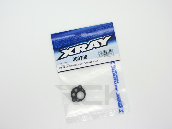 XRAY 303790 - X4F 2024 - Alu Eccentric Motor Bulkhead Insert