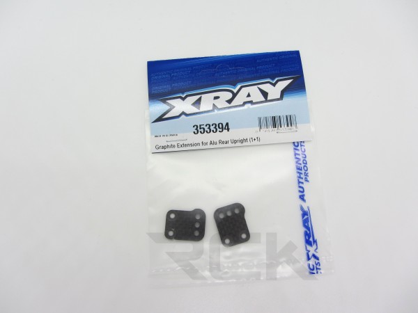 XRAY 353394 - XT8E - Carbon Verlängerung für Alu Radträger Heck (1+1)