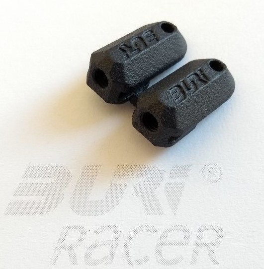 BURI Racer E22139-2 - E2.2 - Pivot Adapter Front oben (3D Druck) (2 Stück)