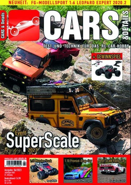 CARS & DETAILS 2023-04 - RC-Car Magazin - Tamiya Lancia 037 - Super Scale