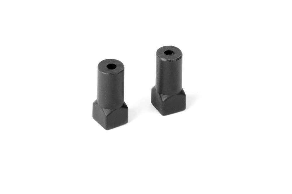 XRAY 366143 - XB4 2021 - Composite Battery Holder Stand - short (2 pieces)