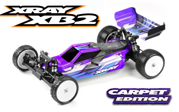 XRAY 320015 - XB2 2024 - 2WD Buggy - Car Kit - CARPET EDITION