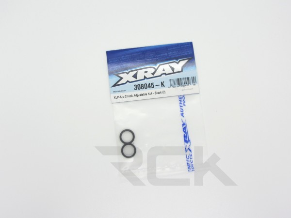 XRAY 308045-K - X4 2023 - XLP Dämpfer Alu Rändelmuttern (2 Stück)