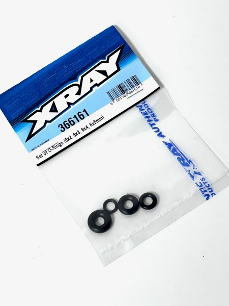 XRAY 366161 - XB4 2022 - Set of O-Rings (6x2, 6x3, 6x4, 6x5mm)