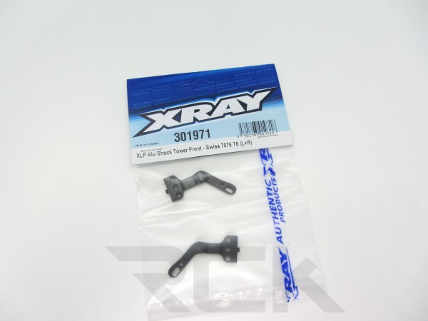 XRAY 301971 - X4 2023 - XLP Alu Front Shock Towers - (2 pcs)