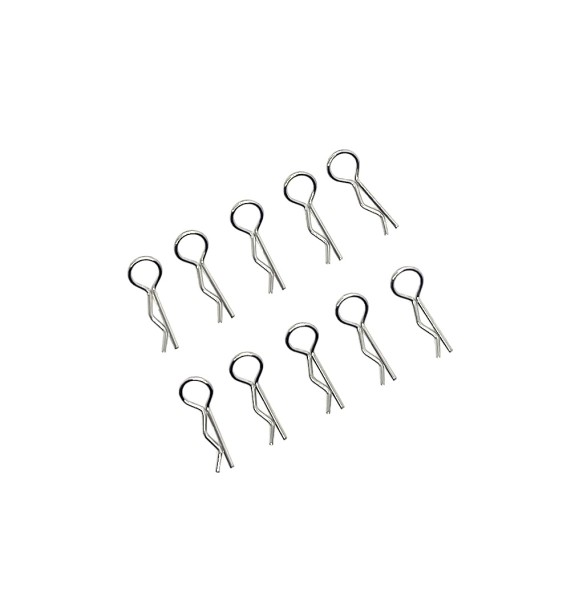 BURI Racer E552 - E2.2 - Body Mount Clips Small (10 pcs)