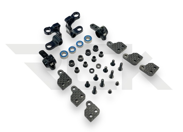 XRAY 320904 - XB2 2024 - Alu Steering Block & C-Hubs - Set