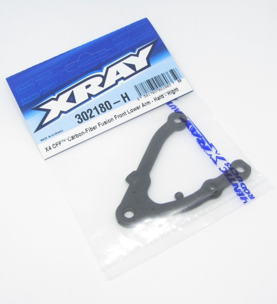 XRAY 302180-H - X4 - CFF Lower Suspension Arm - front right - HARD (1 pc)