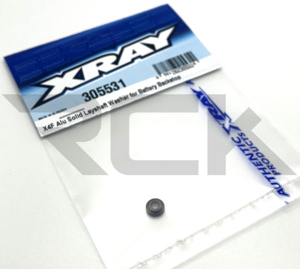 XRAY 305531 - X4F - Alu Solid Layshaft Washer for Battery Backstop