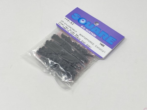 Square TFC-42 - Tamiya Top Force Evo 2021 - Steel Screw Set (94 Screws)