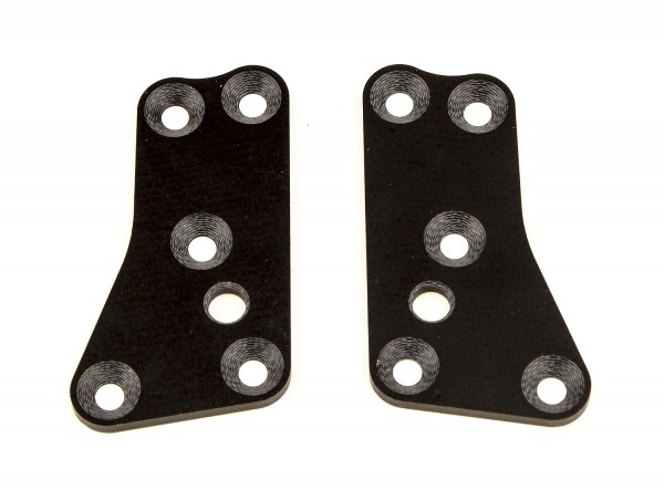 Team Associated 81445 - B3.2 - Factory Team Upper Suspension Arm Inserts, G10, Front Upper, 2.0 mm (2 pieces)