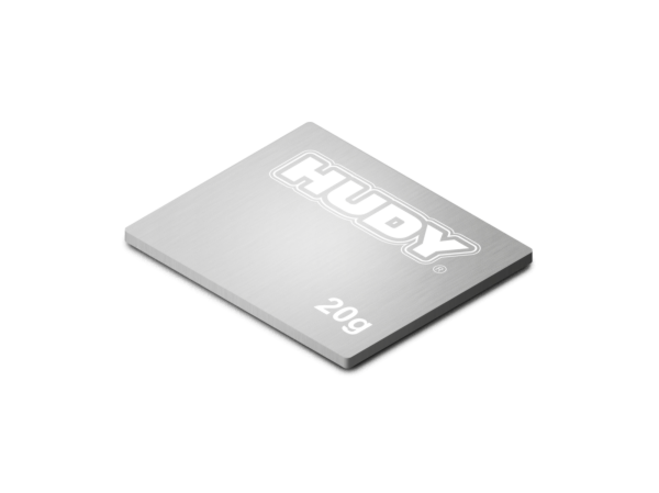 HUDY 293087 - Wolfram Carbide Gewicht dünn - 31x26mm - 20g