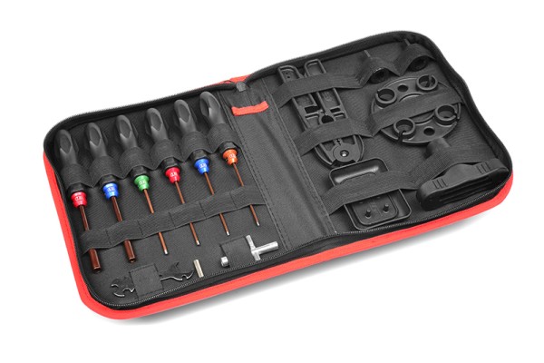 Corally 16250 - RC Tool Set with bag - 16 pieces