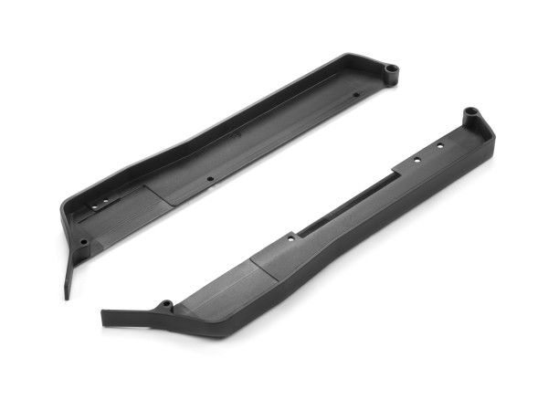 XRAY 361277-H - XB4 2024 - Composite Chassis Side Guards L+R - Narrow Front - V2