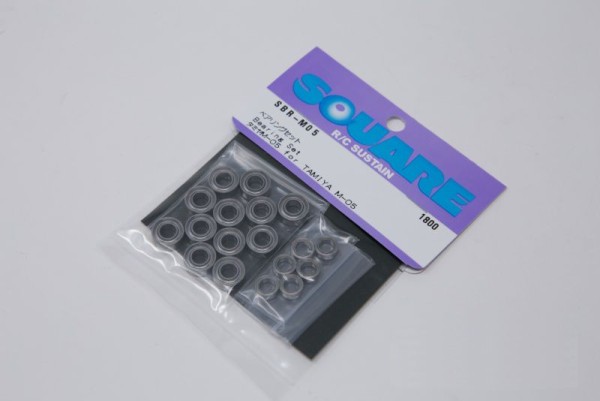 Square SBR-M05 - Tamiya M-05 - Ball Bearing Set (18 Ball Bearings)