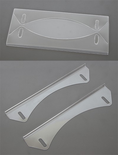 BLITZ 60302 - 1:8 Onroad Spoiler Wing (2 pieces)