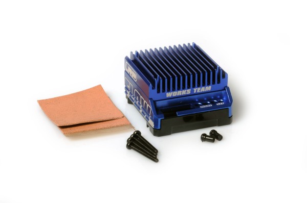 LRP 500140 - ESC Spare Part - Flow WorksTeam - Case Set - BLUE - new dark colour