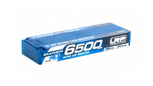 LRP 432282 - HV Ultra LCG Modified Graphene 4.1 - 6500mAh - 7.6V LiPo - 120C/60C - 237g