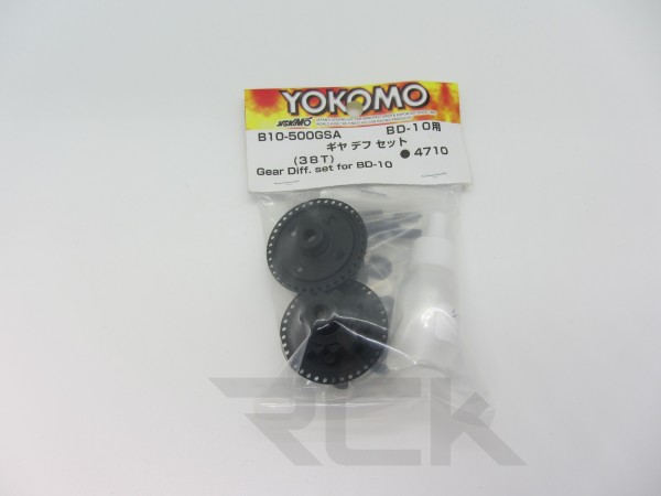 Yokomo B10-500GSA - BD10 - Kegeldiff Set - 38 Zähne