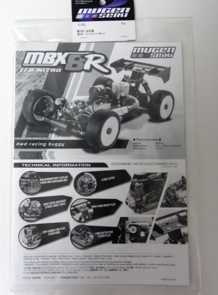 Mugen E1082 - MBX-8R - Bauanleitung