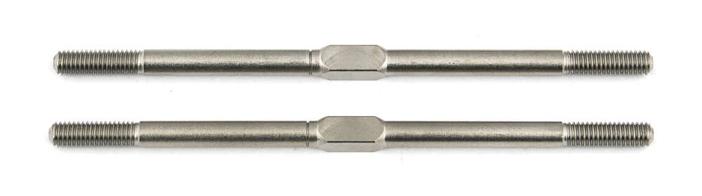Team Associated 7253 - T6.1 - Titanium Turnbuckle 67mm/2.62 in steel (2 pieces)