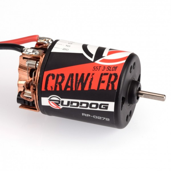 Ruddog Products 0272 - Crawler 55T 3-Slot Brushed Motor