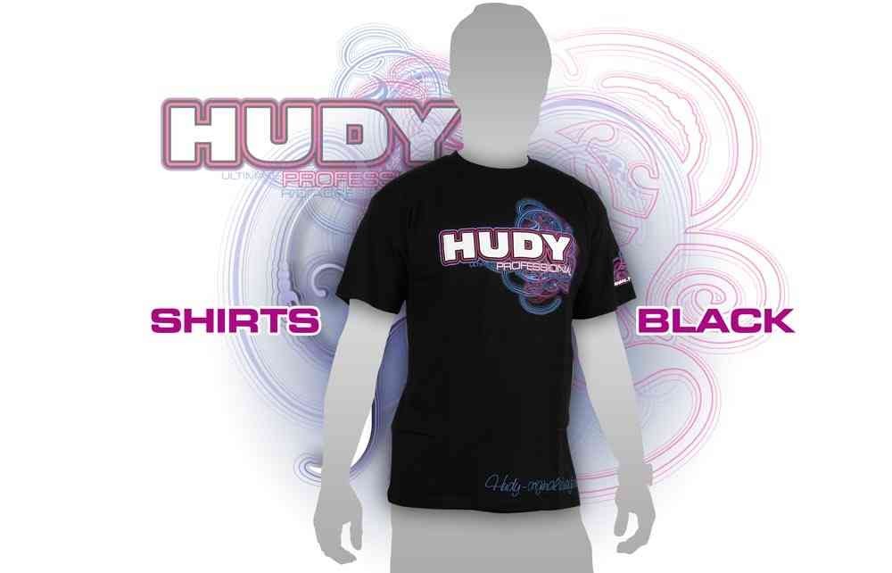 HUDY 281047L - HUDY Professional Team T-Shirt - Größe L - schwarz