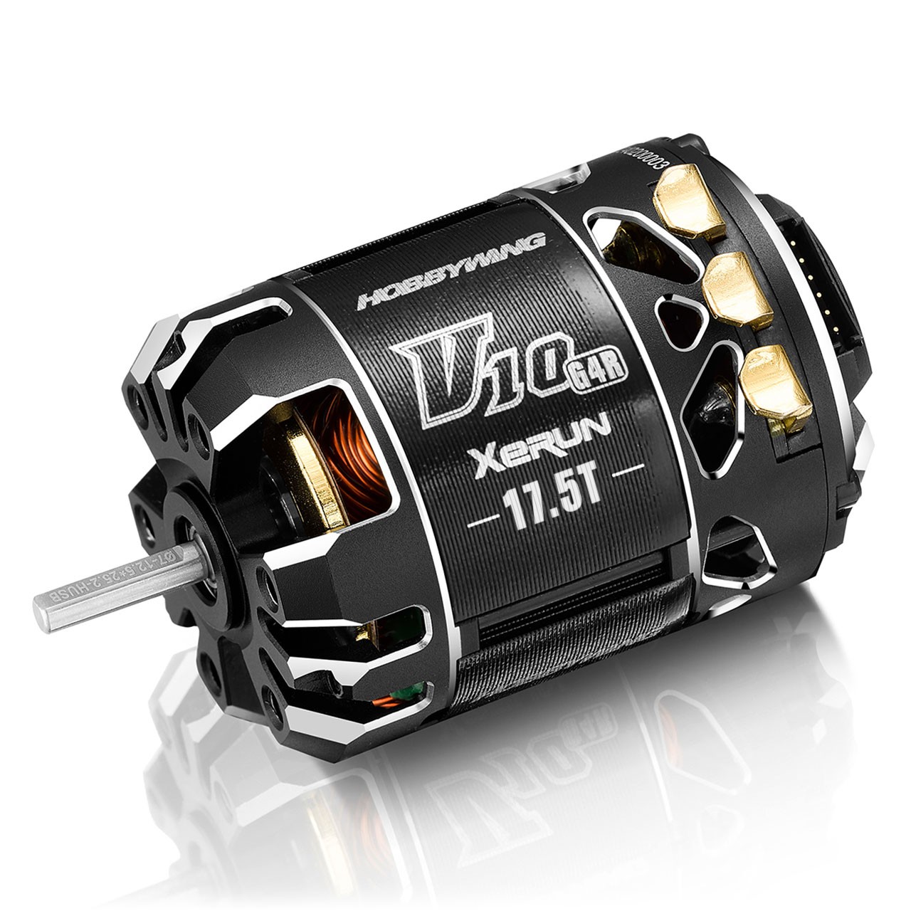 Hobbywing 30401748 - XERUN V10 G4R - Brushless Motor - 17.5T