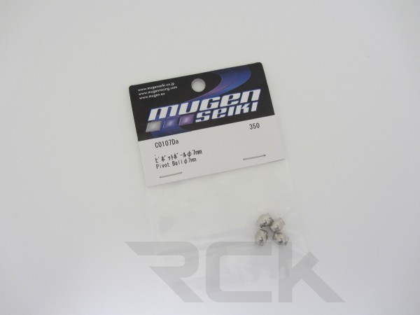 Mugen C0107Da - MGT-7 - Pivot Balls - 7mm (4 pcs)