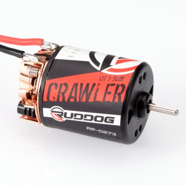 Ruddog Products 0273 - Crawler 13T 5-Slot Brushed Motor