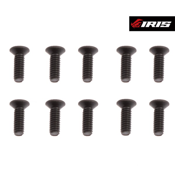 Iris 82008 - Screws - Flat Head - M2x6mm (10 pcs)