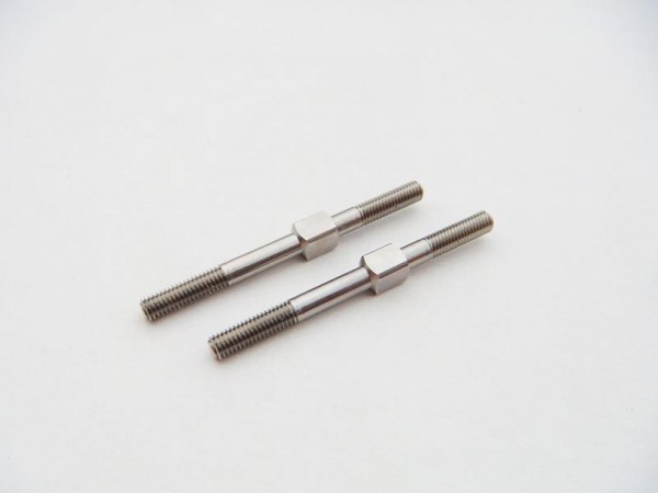 Hiro Seiko 48632 - Titanium Turnbuckle Set - 3x40mm (2pcs)