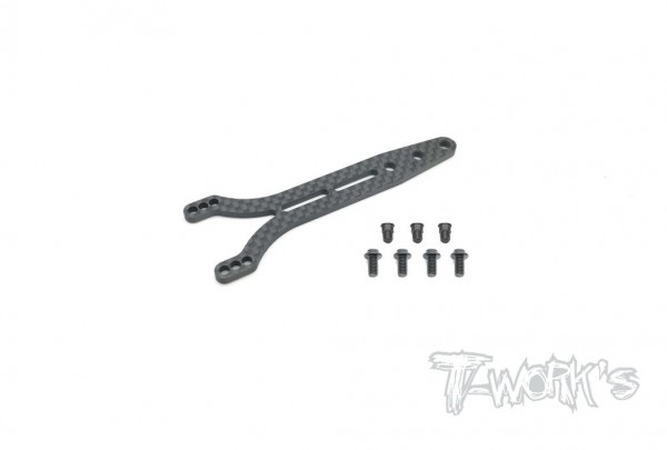 T-Work's TE-230-D - Carbon Oberdeck - zweigeteilt - für Mugen MTC-2 (1 Stück)