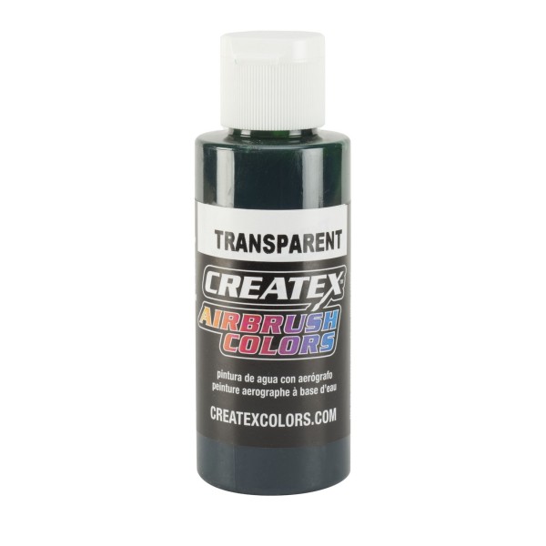 Createx 5110 - Airbrush Colors - Airbrush Paint - TRANSPARENT FOREST GREEN - 60ml