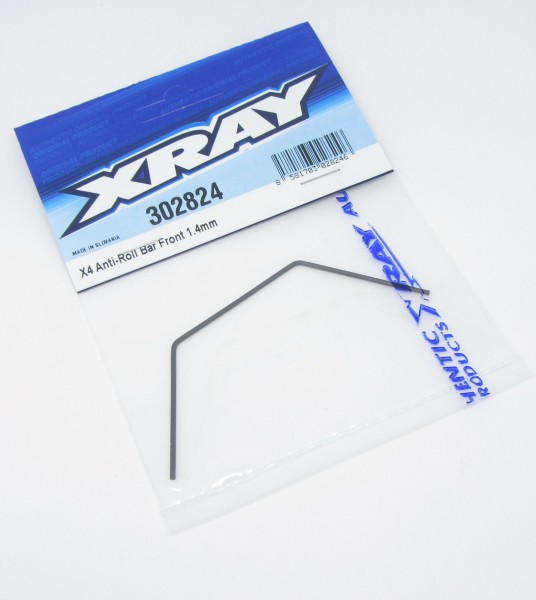 XRAY 302824 - X4 - Anti-Roll Bar Front - 1.4mm