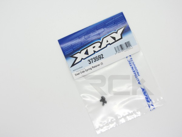 XRAY 373592 - X12 2024 - Steel Side Spring Retainer (2 pcs)