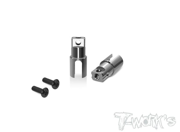 T-Work's TP-179-X4-23 - Titan Diff Mitnehmer - für XRAY X4 2023 (2 Stück)