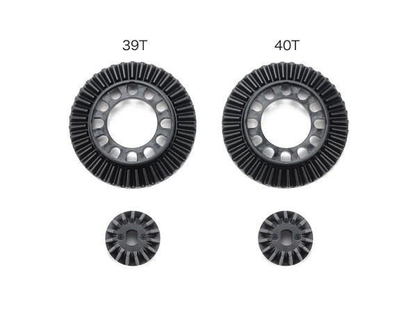 Tamiya 51704 - TT-02 / XV-02 - Ring Gear Set for Spool (39T + 40T)