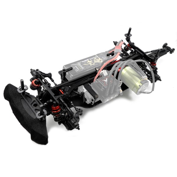 XPRESS 90037 - Dragnalo DR1S - 1:10 4WD Drag Racer - 190mm - Baukasten