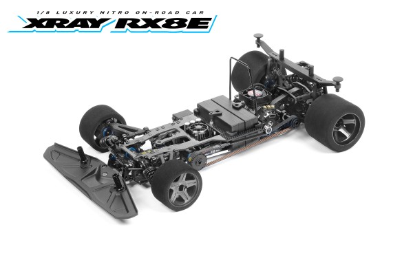 XRAY 340132 - RX8E 2023 - 1/8 Electro Onroad Car Kit