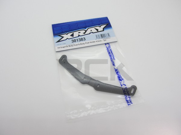 XRAY 301383 - X4 2024 - Carbon Karosseriehalter Brücke - hinten