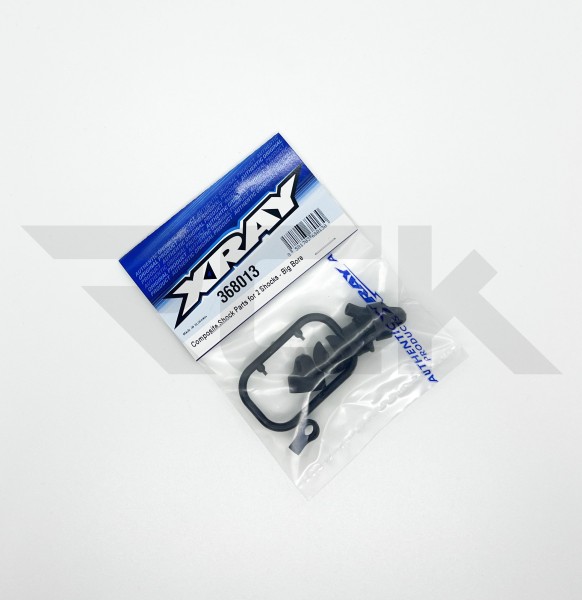 XRAY 368013 - XB4 - Composite Shock Parts for 2 shocks - Big Bore