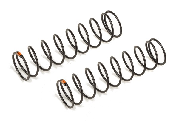 Team Associated 81238 - RC8T4 - Rear Springs V2 - orange - 4.9lb/in, L86, 9.5T, 1.6D (1 pair)