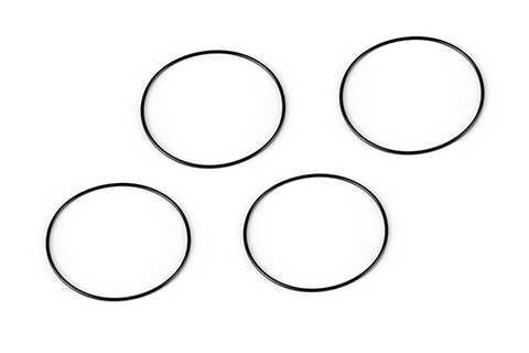 HUDY 203052 - Replacement O-Ring for XRAY X12 battery mount / Setup Wheels (4 pcs)