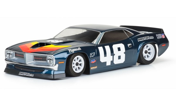 Protoform 1594-00 - 1970 Plymouth Barracuda Clear Body 200mm