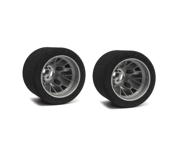 Hot Race Tires - 1:10 PanCar Moosgummi Reifen - hinten - 30 Shore (2 Stück)