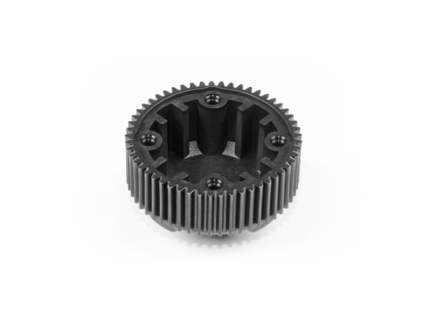 XRAY 324955 - XB2 2024 - Composite Gear Differential Case with Pulley 53T - LCG - Narrow