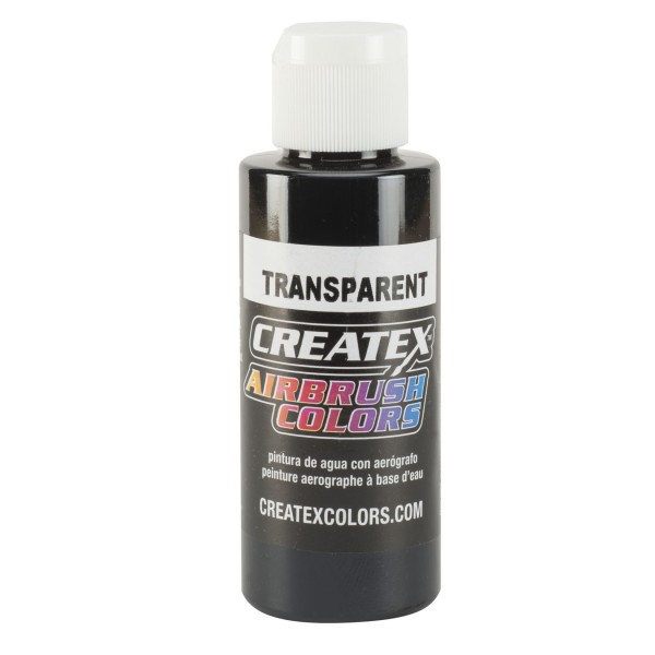 Createx 5132 - Airbrush Colors - Airbrush Paint - TRANSPARENT BLACK - 60ml