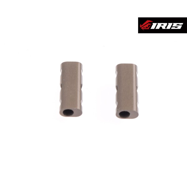 Iris 21004 - Iris ONE -Tuning Alu Bulkhead Rollcenter Einsätze -0.75mm (2 Stück)