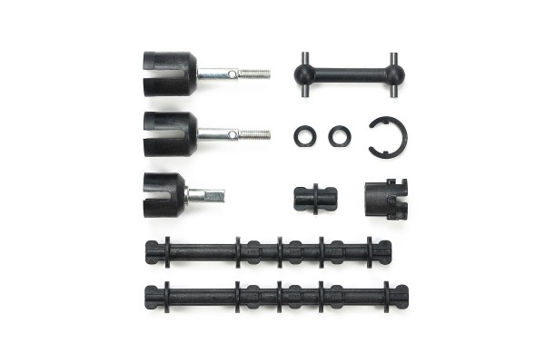 Tamiya 51732 - BT-01 - C-Parts - Wheel Axles and Center Shaft